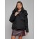 Winter jacket, size 42, black color