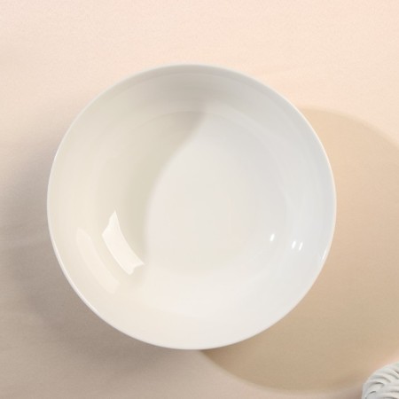 Porcelain salad City, d = 20 cm, 1 l, white-1