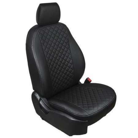 ROVAL AUTOSHKHLY ROMB, Chevrolet Lacetti, 2004-2013, Ravon Gentra 2013-2018, eco-leather, black, SC.1003.2