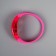 LED pink bracelet, CR2016x2 batteries, pink glow