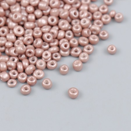 Glass beads 6/0 "pale sand" makarun, gloss 450 g
