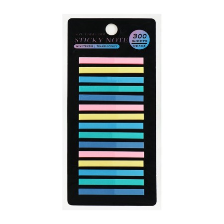 Block-filling with a sticky edge plastic 20l x 15 pieces, 5 cv. Pastel, 45mm x 4mm Calligrata-2