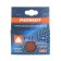 The grinding triangle on Velcro Patriot, 80x80x80mm, P80, 6 holes, 5 pcs.