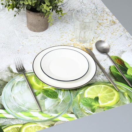 Serving napkin on the table "Lime", 60 × 90 cm-1