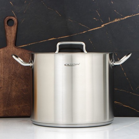 Poster "General catering", 11 l, d = 26 cm, h = 21 cm, metal cover, with a heat distribution layer-6