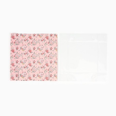 Confectionery packaging, Makarun with PVC lid, Shebbi, 12 x 12 x 3 cm-4