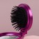 Massage comb “mother -of -pearl”, folding, with a mirror, d = 6 cm, color mix