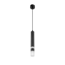 Bayerlux suspension of Bayerlux “Gella” LED 6W 4000K Black 4x4x30-230cm