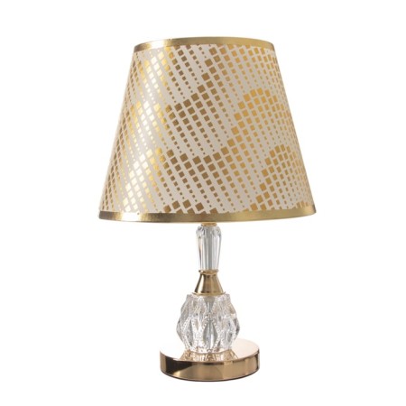 Table lamp "Atomic" 1x40W E27+LED 5W Gold 25x25x38cm-5