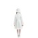 Carnival costume "Snow Maiden", white brocade, fur coat, hat, p. 28, height 110 cm