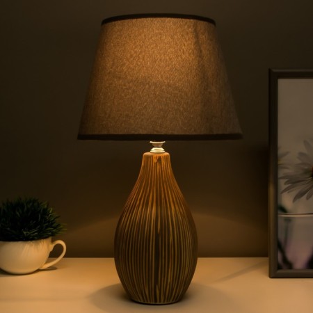 Bulbed lamp 16505/1 E14 40W gray 22x22x38 cm Risalux-2