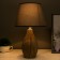 Bulbed lamp 16505/1 E14 40W gray 22x22x38 cm Risalux