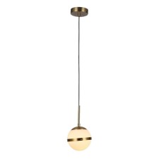 Suspended Gerhort G51100/1COP WT, 1x60W, E27, 120x13x13 cm, bronze color