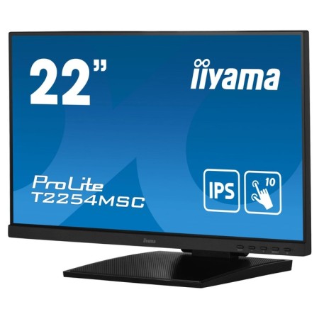 Monitor IIYAMA 21.5 "Prolite T2254MSC-B1AG Black IPS LED 16: 9 HDMI M/M glossy HAS 250CD 107891-7
