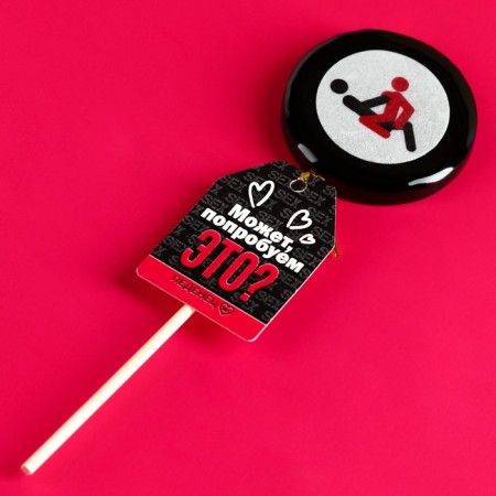 Lollipop with a seal on a ritual wand: taste: Cola, 25 g. (18+)-1