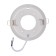 GX53 lamp white, heat -resistant plastic ring in the rexant kit