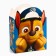 Gift package with packaging paper with silence, 22x22x12 cm, puppy patrol