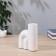 VAZA Ceramics Table "Kirste" White, 16x5x13 cm