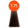 Cream-coloring hair permanent OLLIN Professional N-Joy, tone 7/71, blond brown-pipe, 100 ml