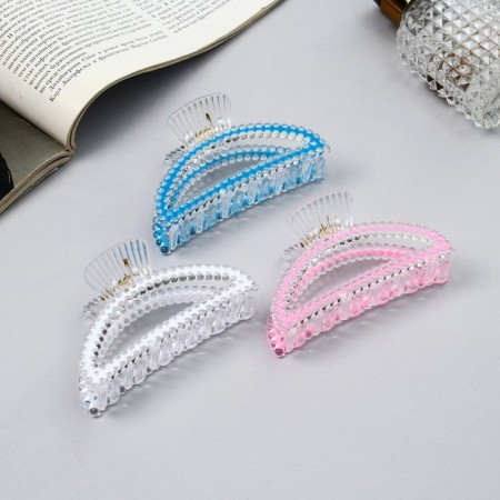 Hair crab "Helen Color" arc, 9 cm, mix-2
