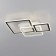 CITILUX CULCH CITILUX “Trinity” CL238231E, 65.5x51x11 cm, 3x23.3W, LED, white color