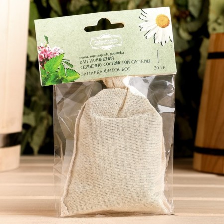 Zaparka phytosbor "to improve the cardiovascular system" mint, motherwort, chamomile 30 g