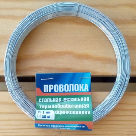 Knitting galvanized T/o, 1.0 mm × 50 m
