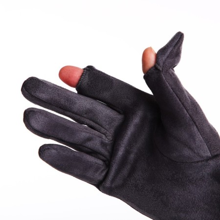 Gloves are female, dimensionless, without insulation, color gray color-2