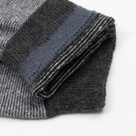 Male wool socks, dark blue color, size 39-43-2
