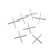 Crosses for laying tiles Sparta, 1.0 mm, in package 250 pcs