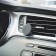 Phone holder, magnetic in the deflector, black