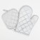 Kisses kitchen set Kisses seize 17*17 cm, mittens-output 26*16 cm, 100% p/e