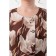Women's dress, size 56, brown color
