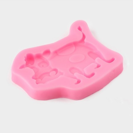 MOLD "COVOW", silicone, 8 × 6 × 1 cm, color mix-1
