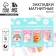 Magnetic bookmarks mini, 4 pcs of “brisk spring”