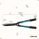 Kustorez, 22–28.5 "(56–73 cm), telescopic, with foam handles, with a case, color mix, Greengo