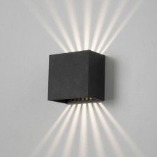 Sadovo-park lamp Elektrostandard, Sole, 60x100x95 mm, 5W, LED, 35LM, 4000K, black color black