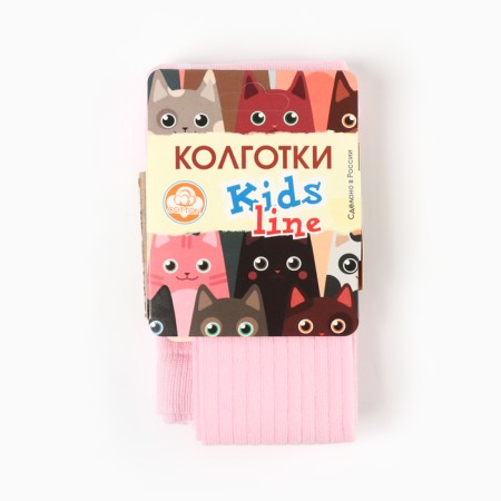 Pantyhose children, light pink color, height 68-74 cm-3