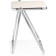 Complex table Arlon chrome, white 64x50x69 cm