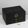Steam for jewelry "Casket" 3 tiers, 23 × 17 × 13 cm, black color