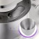 Mixer KitFort KT-3422-2, planetary, 1000 watts, 5 l, 6 speeds, beige