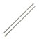 Knitting knitting straight aid 6.00 mm/35cm, plastic, 2 pcs