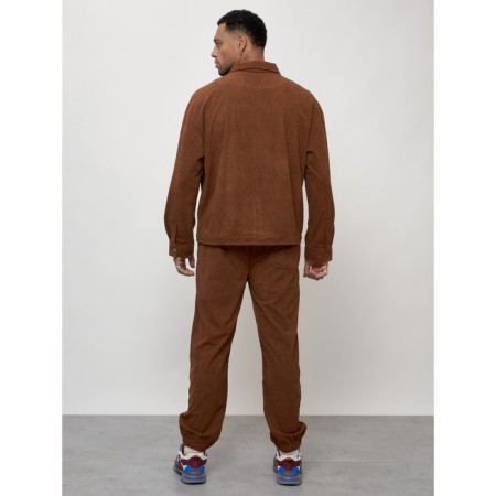 Sports suit men's, size 48, brown color-3