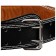 Belt for heavy athletics 130 cm, artificial leather, black color
