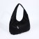 Lurch bag with a zipper, 3 outer pockets, black color