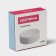 Soapwood ceramic shade "Modern", white-gray color