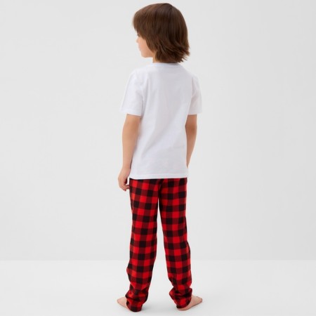 New Year. Pajama Children's Kaftan Best Friends size 36 (134-140 cm)-2