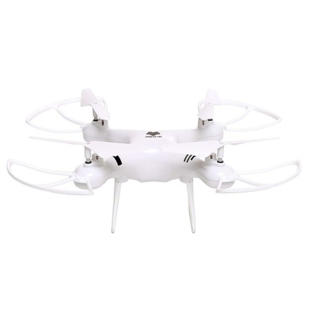 White Drone quadrocopter, white color-1