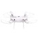 White Drone quadrocopter, white color