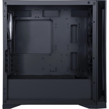 The ACCORD AM08 case is black without PSU ATX 2xusb3.0 1xusb3.1 Audio Bott PSU-2